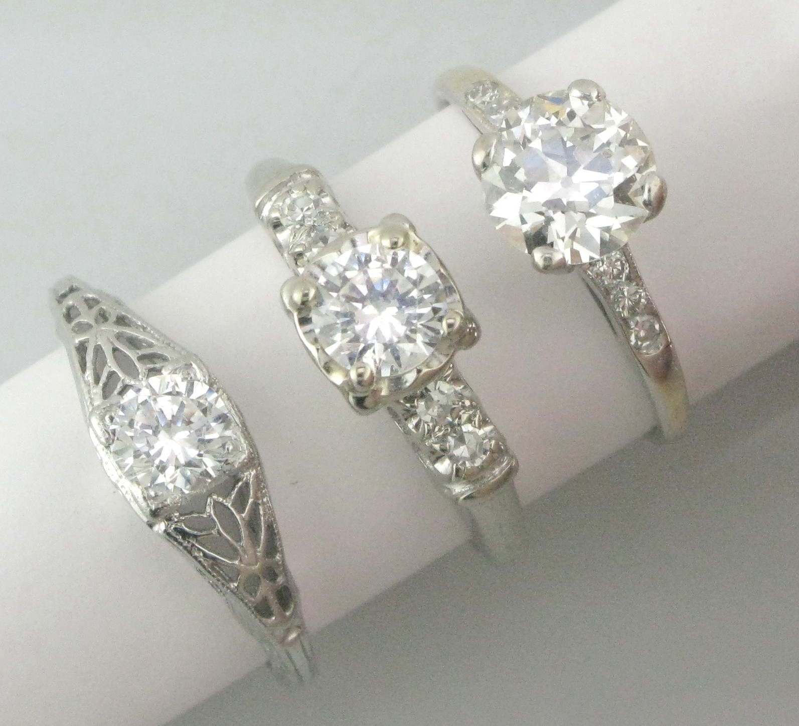 Estate Jewelry Engagement Rings